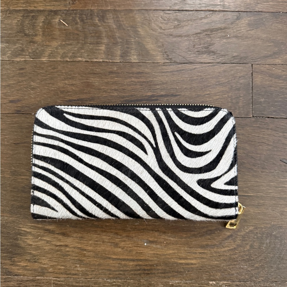 Zebra Print Wallet